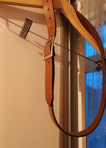 Kahverengi Deri Kadın Kemer - Görsel 2