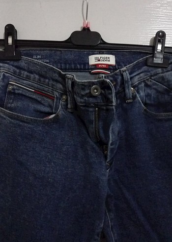 Lacivert kot  Kadın Denim Jean - Görsel 2