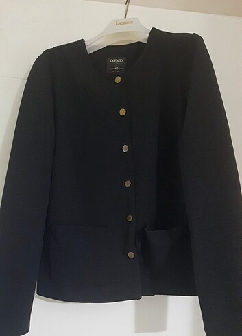 Siyah Kadın Ceket - Görsel 2