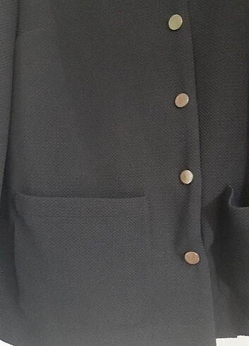 Siyah Kadın Ceket - Görsel 3