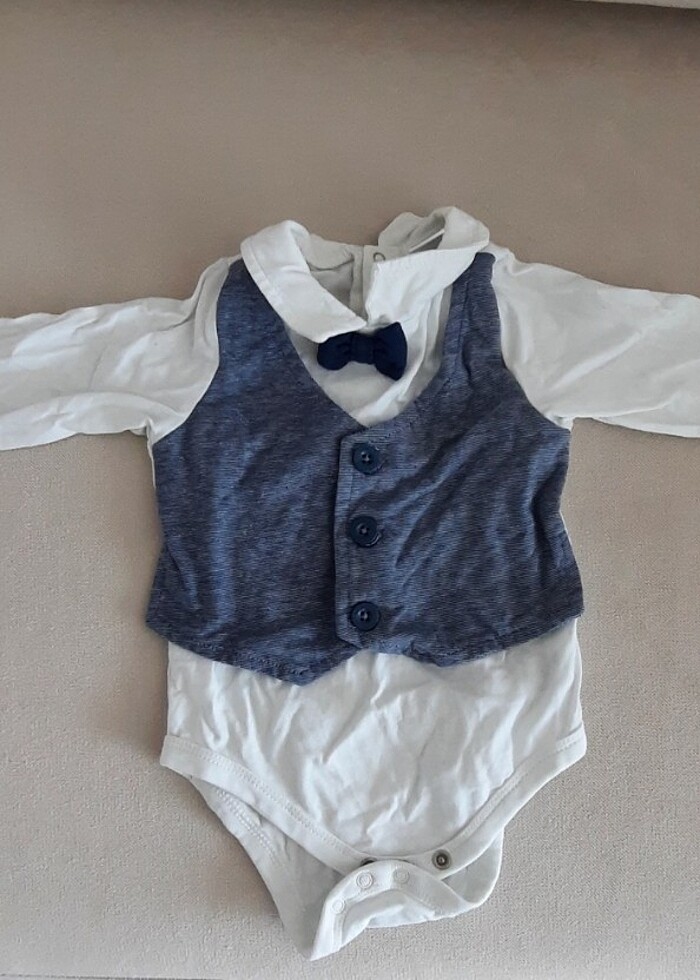 Erkek bebek body - Görsel 3