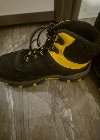 Sarı Siyah Erkek Çocuk Biker Botu - Görsel 3