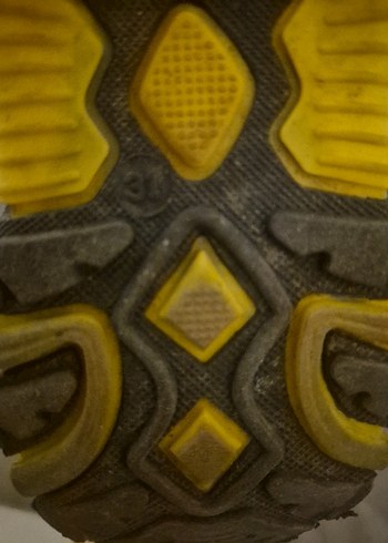 Sarı Siyah Erkek Çocuk Biker Botu - Görsel 5