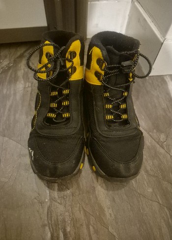 Sarı Siyah Erkek Çocuk Biker Botu - Görsel 4