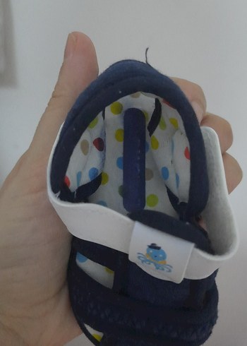 Erkek Çocuk Renkli Velcro Bantlı Terlik - Görsel 3