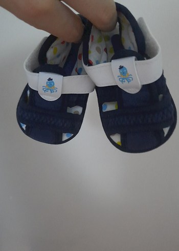 Erkek Çocuk Renkli Velcro Bantlı Terlik - Görsel 4