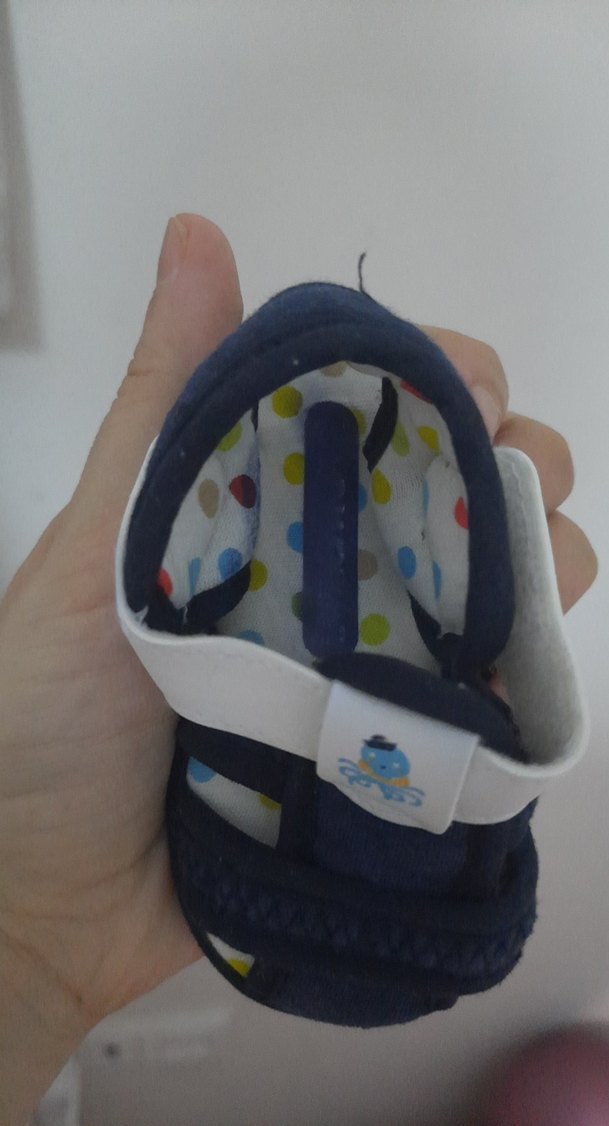 Erkek Çocuk Renkli Velcro Bantlı Terlik - Görsel 3