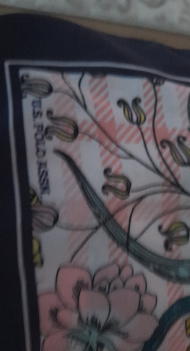 Çiçek Desenli Renkli Pileli Kadın Fular - Görsel 3