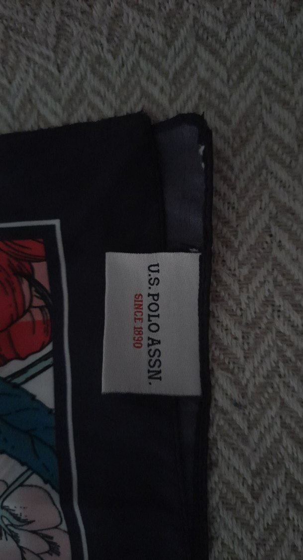 Çiçek Desenli Renkli Pileli Kadın Fular - Görsel 4