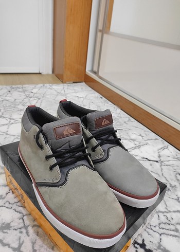 43 Beden Gri Bağcıklı Erkek Sneakers