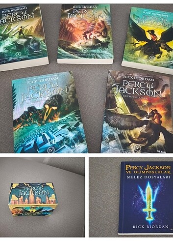 Rick Riordan Set - 26 Kitap - # Percy Jackson