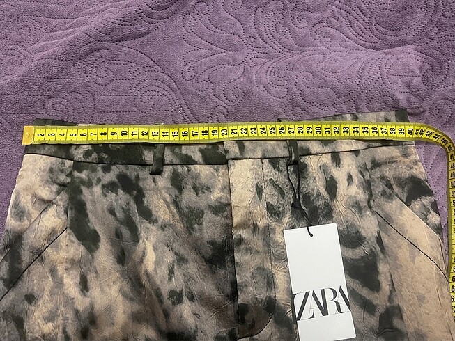Zara leopar desen etek