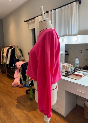 LTB Pembe Örgü Salaş Kadın Kazak