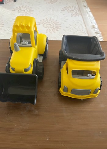 Sarı Renkli Oyuncak İş Araçları Seti