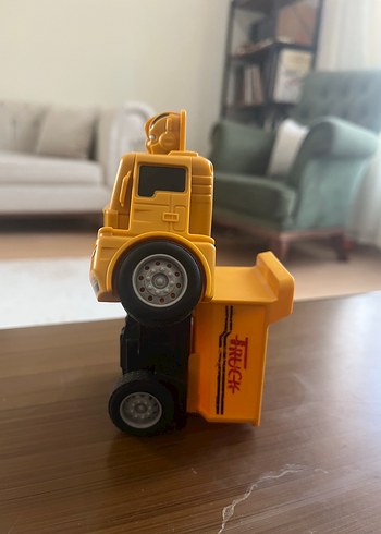 Beden Sarı Robot Aksiyon Figürü