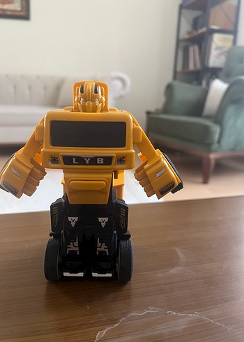 Sarı Robot Aksiyon Figürü
