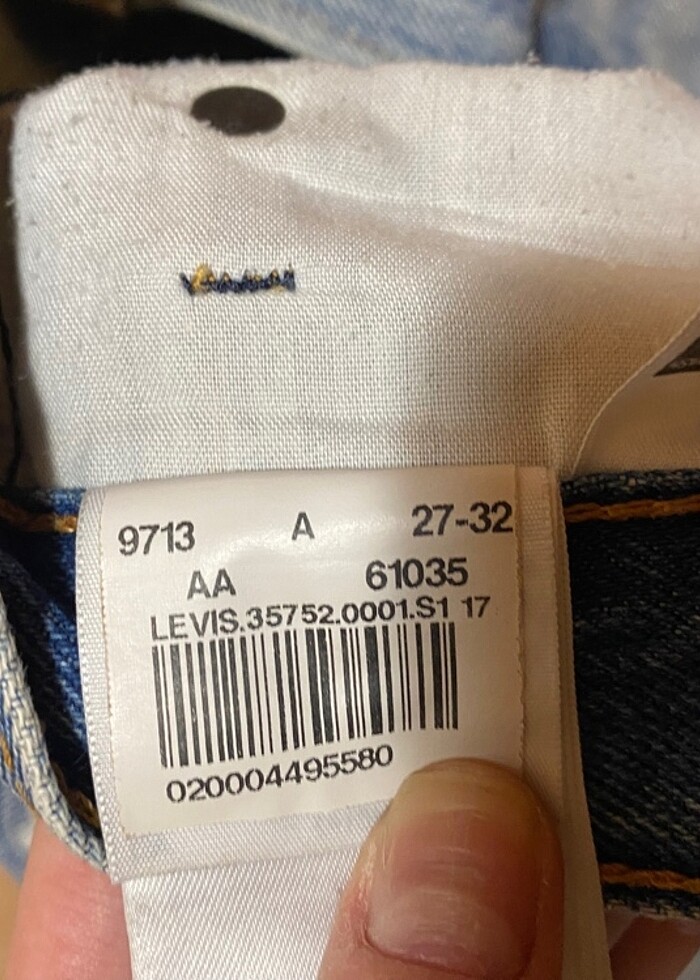 Levi?s 505 Kadın Jean - Görsel 5