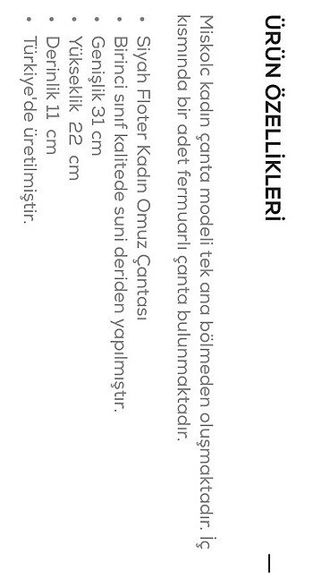 İLVİ Kadın Siyah Kol Çantası - Görsel 5