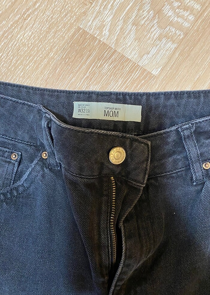 Top Shop Yırtık MOM Jean TR42 beden - Görsel 4