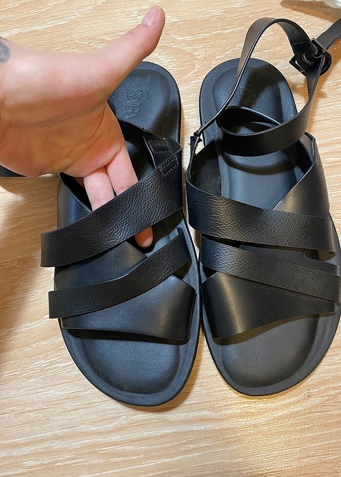 Zara Erkek Sandalet - Görsel 3