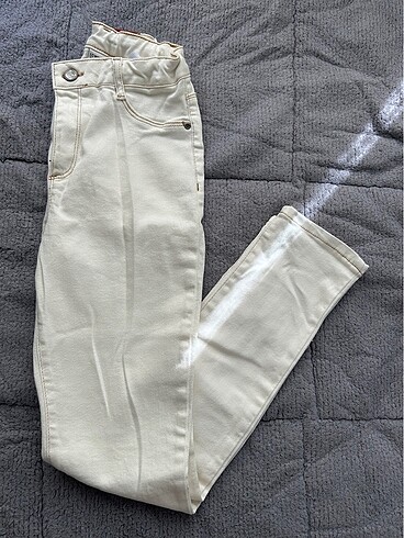 13-14 Yaş Beden krem pantolon