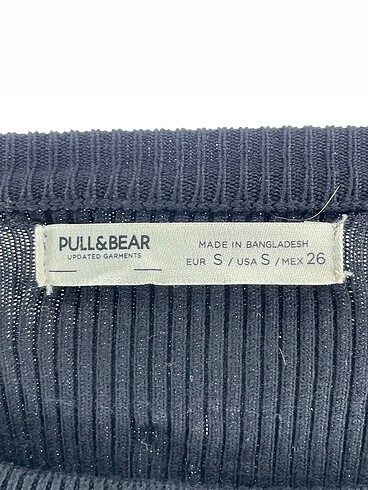s Beden siyah Renk Pull and Bear Mini Üst %70 İndirimli.