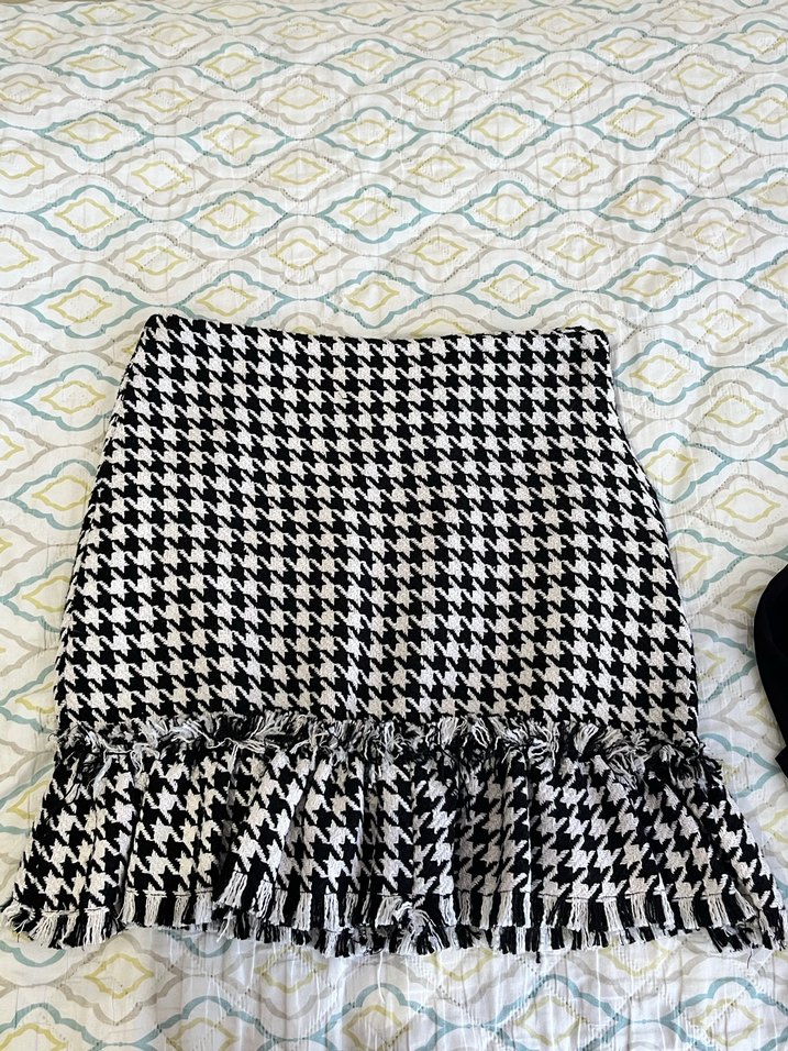 Koton Desenli Fırfırlı  Etek - Görsel 2