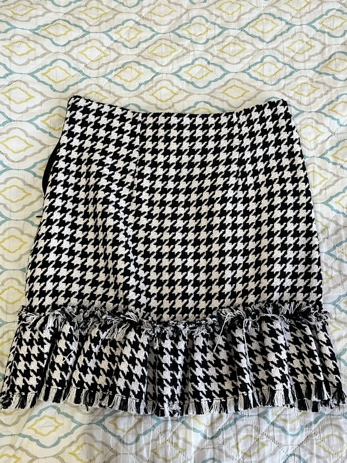 Koton Desenli Fırfırlı  Etek - Görsel 4