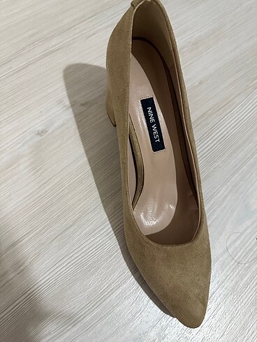 38 Beden camel Renk Nine West Bej topuklu ayakkabı