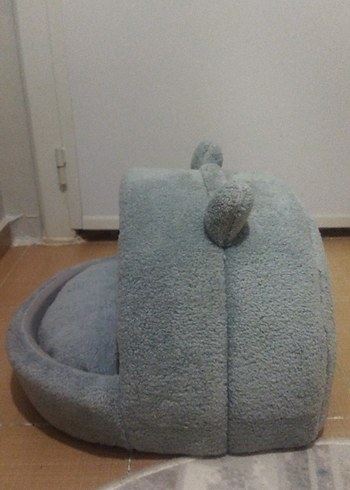 "SIFIR - Jungolica Tom Mavi Peluş Kedi Yuvası - Görsel 2