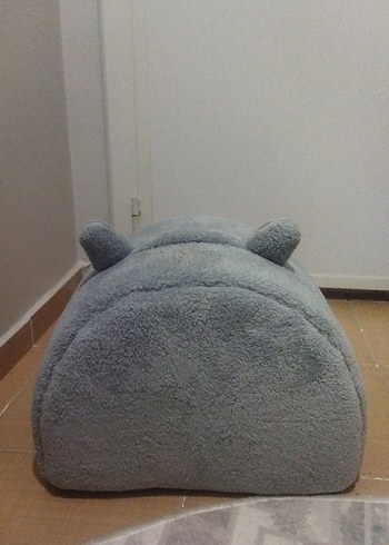 "SIFIR - Jungolica Tom Mavi Peluş Kedi Yuvası - Görsel 3