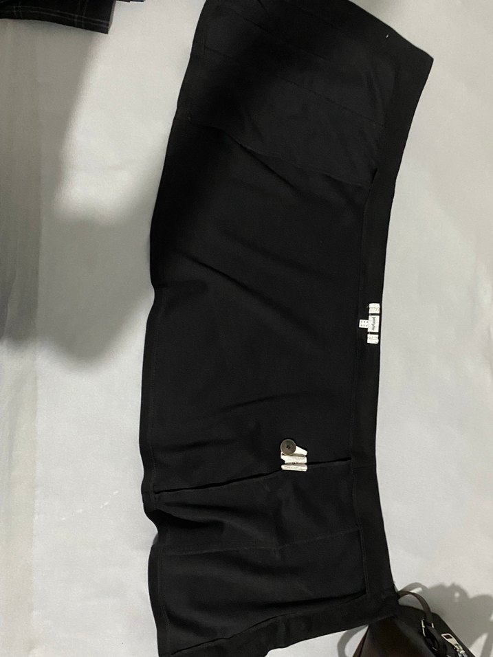 Düğmeli Siyah Kadın Süet etek - Görsel 4