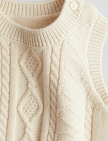 H&M Saç örgüsü süveter