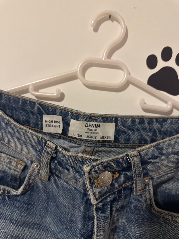 Gevşek Kesim Yırtık Kot Pantolon - Görsel 3