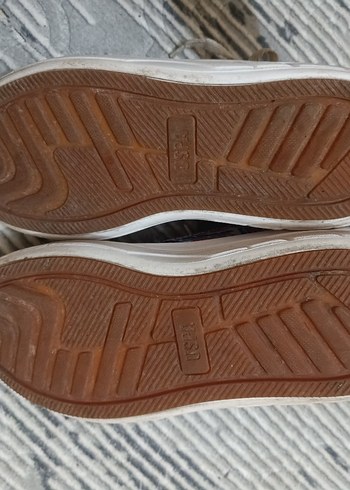 USPA Çok Renkli Yüksek Topuklu Kadın Spor Ayakkabı - Görsel 5