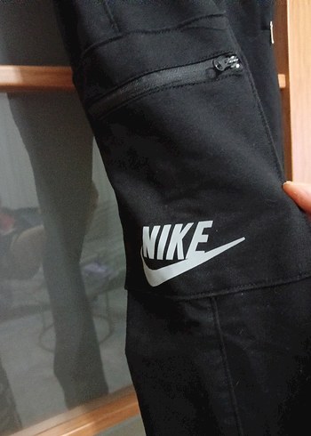 Nike Siyah Fermuarlı Erkek Eşofman Altı S beden - Görsel 3