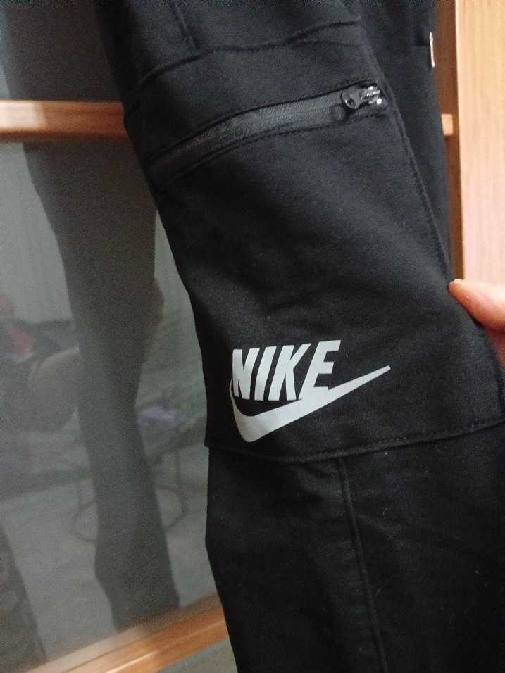 Nike Siyah Fermuarlı Erkek Eşofman Altı S beden - Görsel 3