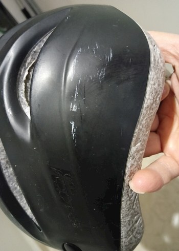 Siyah Minimalist motorsiklet kaskı - Görsel 6