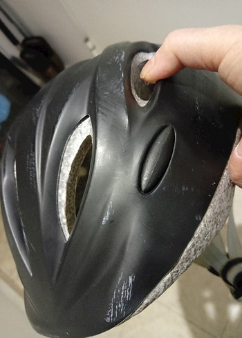 Siyah Minimalist motorsiklet kaskı - Görsel 5