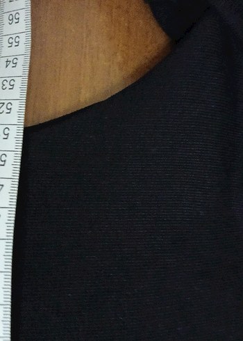 M beden Siyah Kapüşonlu Sweatshirt - Görsel 6