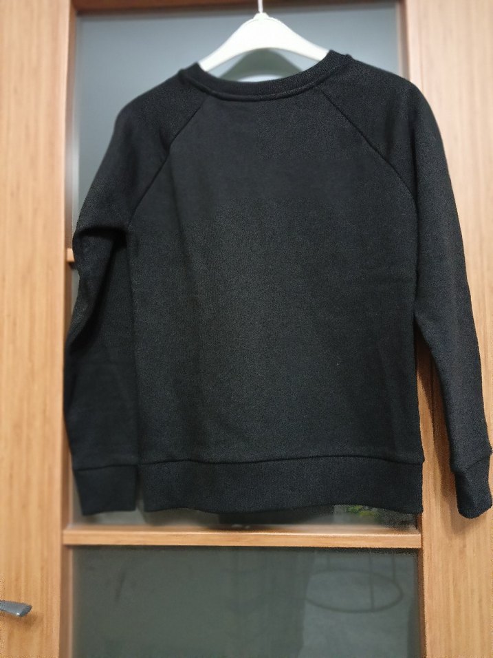 XS  Siyah Kadın Sweatshirt - Görsel 2