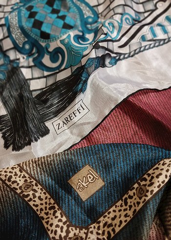 Bohem Tarzı Kadın Desenli eşarplar aker - Görsel 4