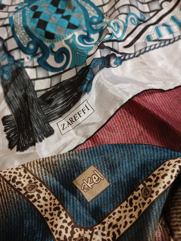 Bohem Tarzı Kadın Desenli eşarplar aker - Görsel 4