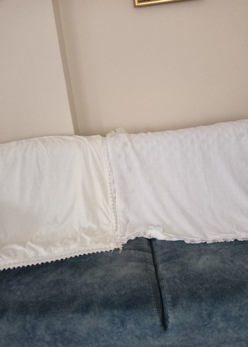 Nakışlı Beyaz Bebek Battaniyesi triko - Görsel 7