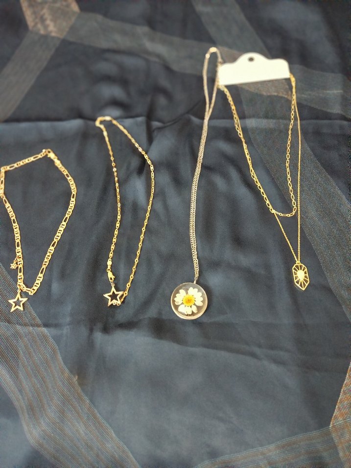 Bohem Zincir Detaylı Midi Kolye - Görsel 2