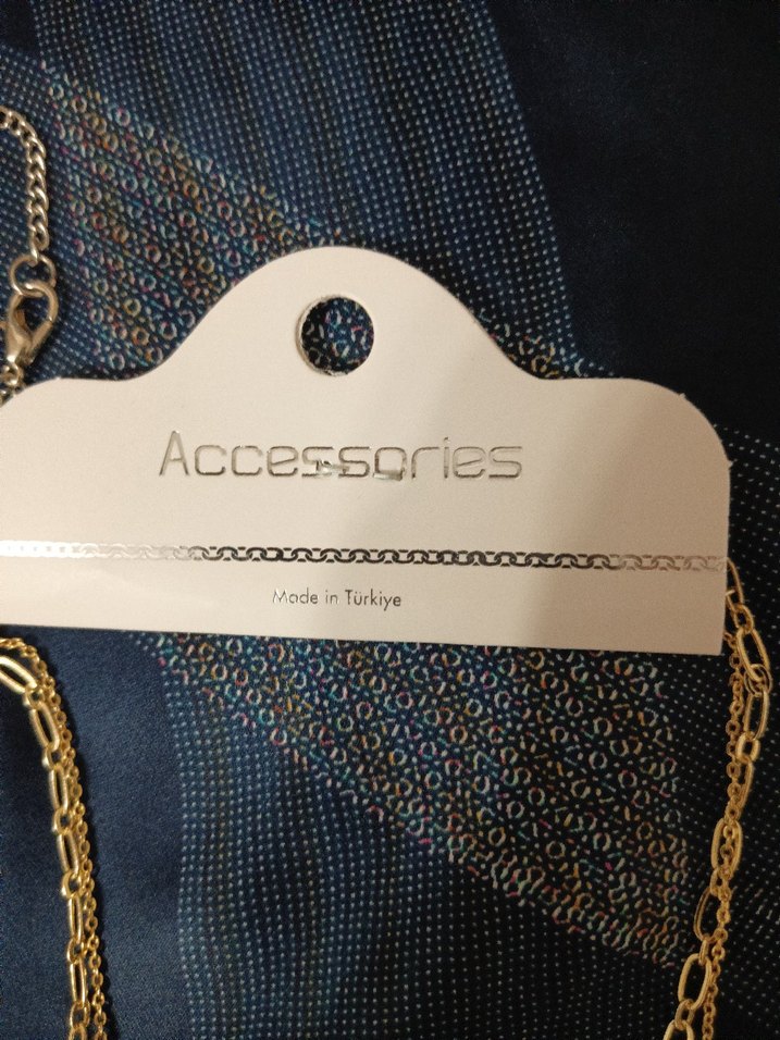 Bohem Zincir Detaylı Midi Kolye - Görsel 4