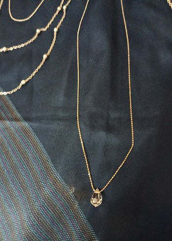 kadın metal kolye - Görsel 3