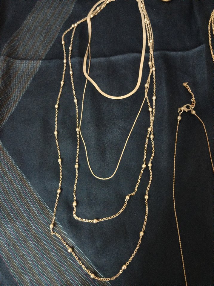 kadın metal kolye - Görsel 2