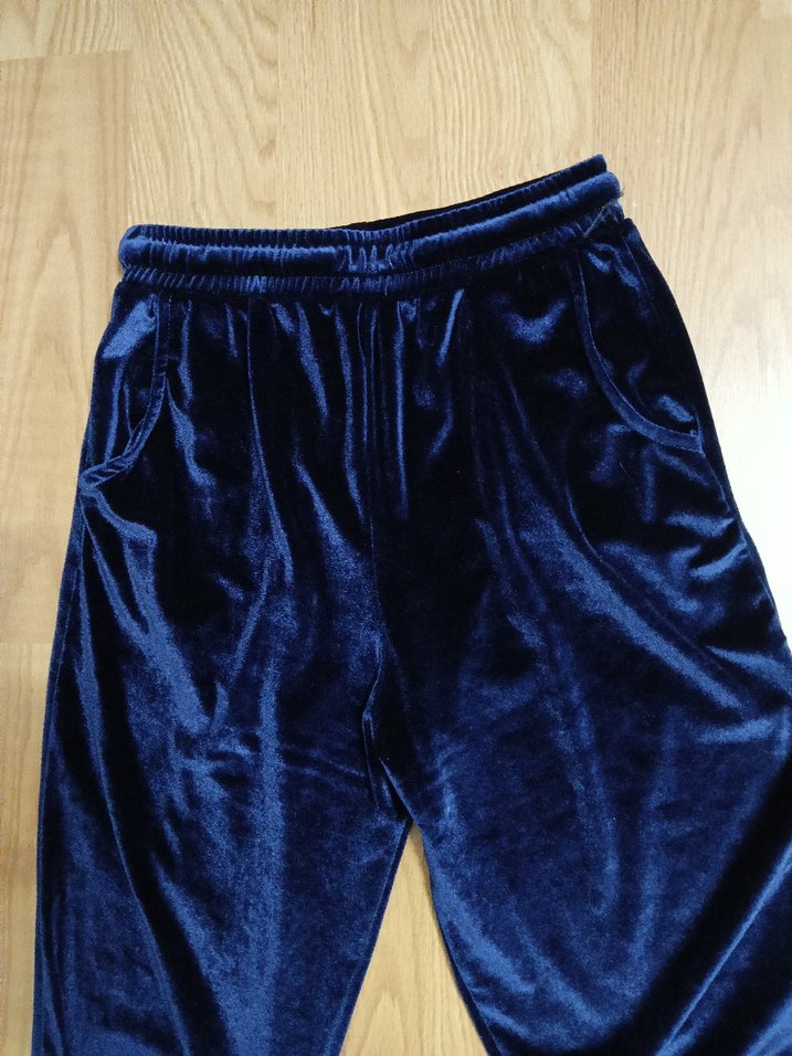 Kız Çocuk Lacivert Rahat Kesim Eşofman Altı S beden - Görsel 2