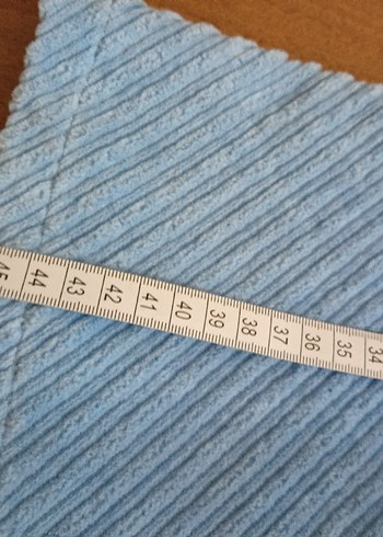 Trendyol 34 beden Mavi Kemerli Mini  Etek - Görsel 7